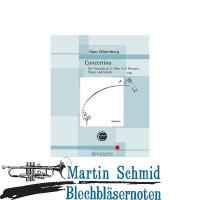 Concertino (Trompete in C, Horn in F, Posaune, Pauke und Klavier)(Stimmen) 