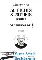 50 Etudes & 20 Duets - Book 1 (Neuheit Euphonium) 