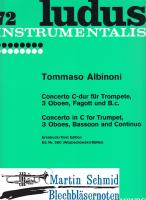 Concerto C-Dur (Trp.3Ob.Fag.Bc) Partitur + Stimmen 