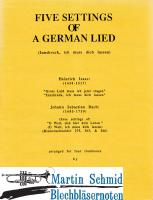 Settings of a German Lied 