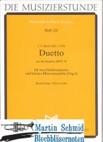 Duett aus der Kantate BWV 78 