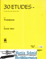30 Etüden im Baß- und Tenorschlüssel Vol. 2 