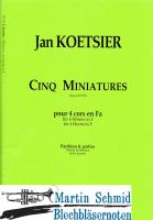 Cinq Miniatures op.64 