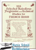 335 Selected Melodius Progressive and Technical Studies Book I 