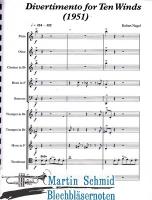 Divertissement For Ten Winds (mit Holzbläserquintett) 