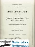 Quintett concertant Stimmen 