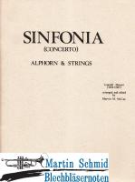 Sinfonia für Alphorn und Streicher Partitur + Stimmen (F) 
