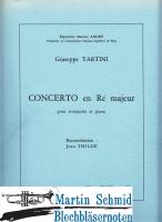 Concerto D-Dur (für Piccolo-Trompete in C + Klavier) 