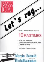 Lets Rag 10 Ragtimes 