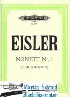 Nontett Nr.1 (Fl.Klar.Fag.Hr.Streichquintett) 