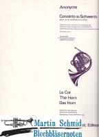 Concerto de Schwerin (Partitur) 