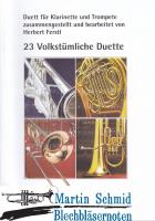 23 Volkstümliche Duette (Klar) 
