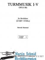 Turmmusik 1-4 Trompete I in C 