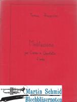 Meditazione (Streichquartett) 