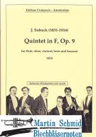 Quintett Nr. 1 in F op. 9 