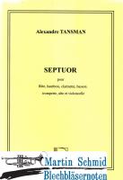 Septuor (Fl.Ob.Klar.Fag.Trp.Vla.Vlc) Taschenpartitur 