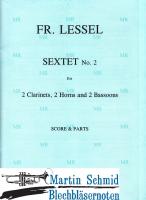 Sextet Nr.2 in Es (2Klar.2Fag.2Hr) 