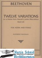 Twelve Variations on a theme from Händels Judas Maccabeus 