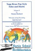Topp Brass Pop Style Solos and Duets Vol. 2 (Hr in F) 