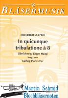In quicunque tribulatione à 8 (Chor I: 301; Chor II: 4 Pos) Partitur 
