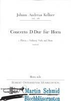 Concerto D-Dur (Stimmen) 