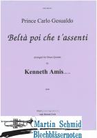 Belta poi che tassenti 