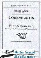 2. Quintett op. 118 (Hr.Fl.Vl.Vla.Vlc.Kb) 