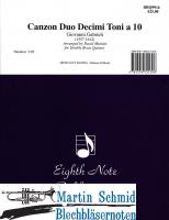 Canzon duo decima toni a 10 (2x211.01) 