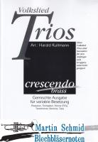 Volkslieder Trios (jede Besetzung möglich: Trp/Pos/Hr/TenHr/Baritone/Tuben) 