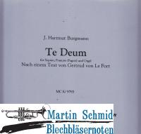 Te Deum (Sopran.Orgel) 