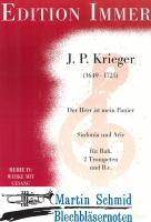 Der Herr ist mein Panier (2Trp.Baß.Bc) 