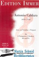 Aria con Trombae e Timpani (Alt.8Trp.2Pk.Bc) 