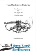 Three Movements from Sonata for Organ op.65 (5Trp) 