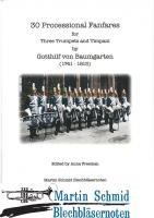 30 Processional Fanfares (3Trp.Pk) 