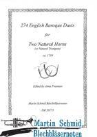 274 English Baroque Duets for two (Natural-)Horns or Trumpets ca.1750 