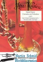 3 Intraden mit Präludien (2 Naturtrompeten in C und Orgel; Pos ad lib)(Alta Musica) 