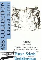 Sonata a due detta la Luce a 2 Clarini e Basso Generalis (Edward Tarr Collection) 