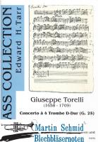 Concerto á 4 Trombe D-Dur (G.25) (Edward Tarr Collection) 