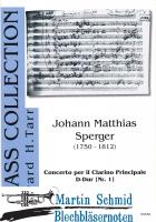 Concerto per il Clarino Principale D-Dur (Nr.1) (Edward Tarr Collection) 