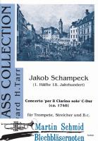 Concerto per il Clarino solo C-Dur (Trompete.Streicher.Bc) (Edward Tarr Collection) 