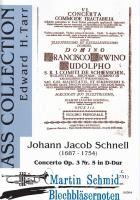 Concerto D-Dur op.3 Nr.5 (2Trompeten(Hörner).Streicher.Bc) (Edward Tarr Collection) 