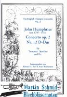 Concerto op.2 Nr.12 D-Dur (Trompete.Streicher.Bc) (Edward Tarr Collection) 