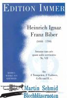 Sonate Nr. VII (2Trp.2Vl.Vlc.Bc) 