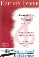 Cantata a Voce sola (Trompete. 2 Vl. Sopran.Orgel) 