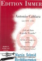 Col sol fiato di poche Trombe (Alt.2Trompeten.Bc.) 