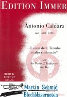 Il suon de le Trombe si alto rimbombe (Tenor.2Trompeten.Bc) 