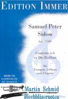 Concerto à 6 (Es-Dur) (Trompete.3Oboen.2Fagotte) 