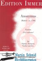 Kantate "Per combater" (Sopran.Trp.Bc) 