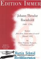 Kantate "Herr Jesu, deiner tröst ich mich" (Tenor/Sopran.Trompete.2Violinen.Bc) 
