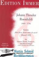 Herr Jesu, deiner tröst ich mich (Sopran/Tenor.Trp.Klavier/Orgel) 